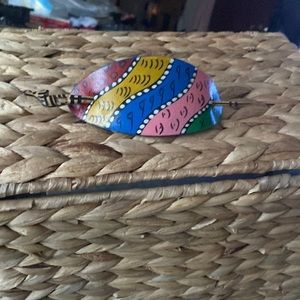 Hair accessories with arrow New no tags Handmade  and painted by Bluejeans4life